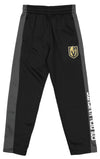 Outerstuff NHL Youth Boys (8-20) Vegas Golden Knights Side Stripe Slim Fit Performance Pant