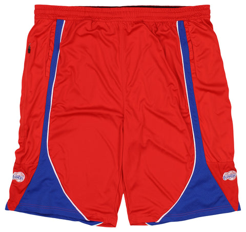 Zipway NBA Men's Big & Tall Los Angeles Clippers Basketball Team Shorts, Red