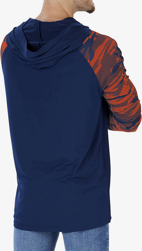 Zubaz NFL Men's Denver Broncos Solid Team Hoodie With Camo Lined Hood –  Fanletic