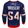 NFL Men's New England Patriots Tedy Bruschi #54 Retired Player Ugly Sweater