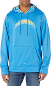 Zubaz Los Angeles Chargers NFL Men's Team Color Hoodie with Team Camo Liner