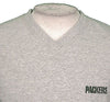 Reebok Womens NFL Football Green Bay Packers Fleece Hoodie Sweatshirt, Grey, L
