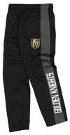 Outerstuff NHL Youth Boys (8-20) Vegas Golden Knights Side Stripe Slim Fit Performance Pant
