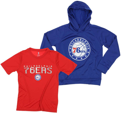 Outerstuff NBA Youth Philadelphia 76ers Team Color Primary Logo Performance Combo Set