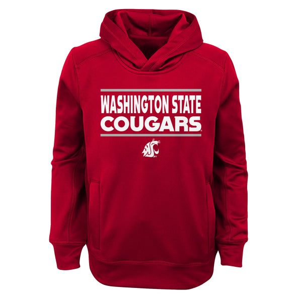 Outerstuff NCAA Youth (8-20) Washington State Cougars Replen Performance Hoodie