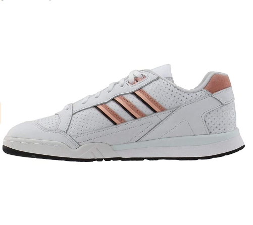 Adidas Men's A.R. Trainer Sneakers, White/Glow Pink/Black