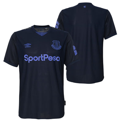 Umbro Men's Premier League 2019-2020 Everton F.C Third Soccer Jersey, Black