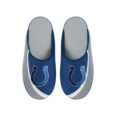 FOCO NFL Men's NFL Indianapolis Colts 2022 Big Logo Color Edge Slippers