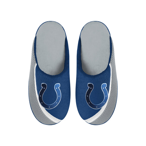 FOCO NFL Men's NFL Indianapolis Colts 2022 Big Logo Color Edge Slippers