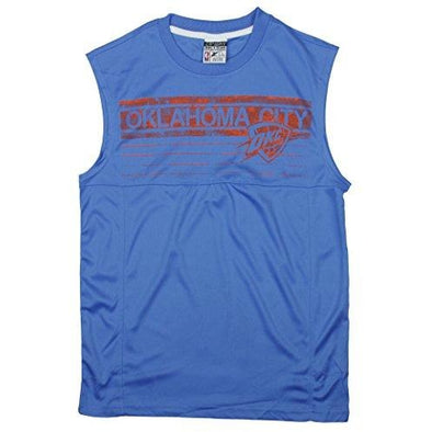 Zipway NBA Youth Oklahoma City Thunder Sleeveless Muscle Shirt, Blue
