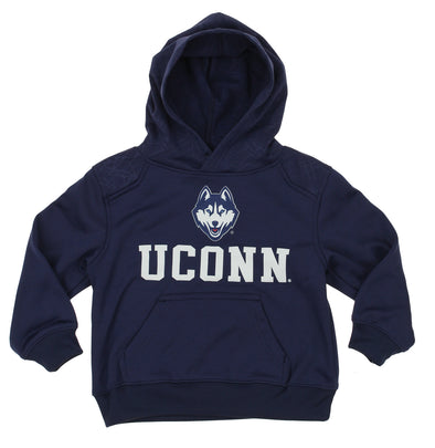 NCAA Kids Connecticut Huskies Performance Hoodie, Navy