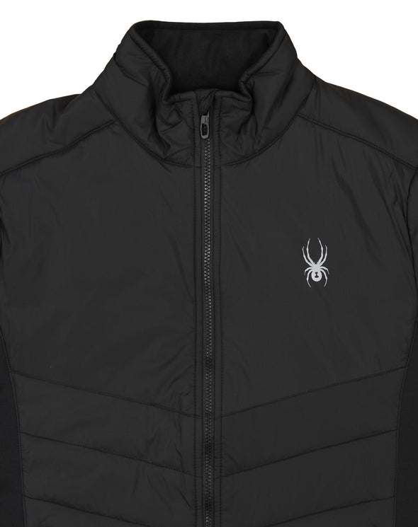 Spyder Men's Stealth Full Zip Hybrid Jacket, Color Options