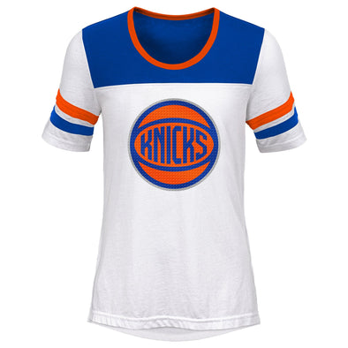 Outerstuff NBA New York Knicks Girls Point Guard Short Sleeve Tee