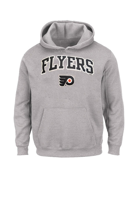 Outerstuff NHL Hockey Kids Philadelphia Flyers Team Hoodie, Gray