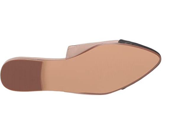 Steve Madden Women's Tipper Slip On Mules, Natural/Black