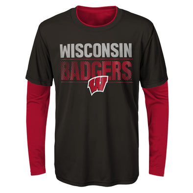 Outerstuff Youth NCAA Wisconsin Badgers Performance T-Shirt Combo