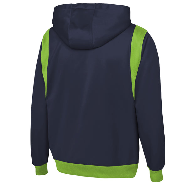 Outerstuff NFL Men's Seattle Seahawks Drop Back Performance Fleece Hoodie