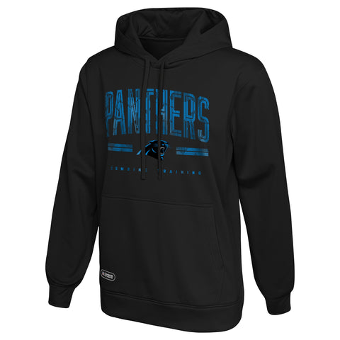 Outerstuff NFL Men's Carolina Panthers Coin Toss Performance Fleece Hoodie