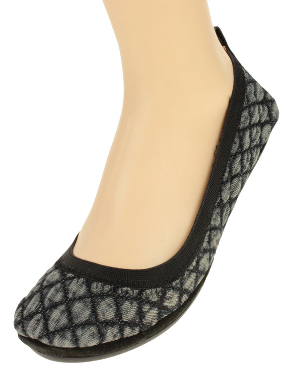 Yosi Samra Women's Samara Quilted Denim, Black