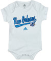 Adidas NBA Basketball Infants New Orleans Hornets 3 Pack Bodysuit Creeper Set