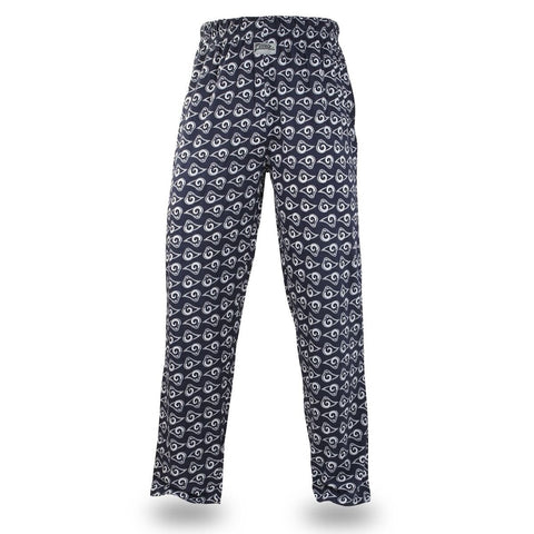 Zubaz NFL Men's Los Angeles Rams Print Logo Comfy Pants, Color Options