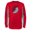 Outerstuff NBA Kids Portland Trail Blazers Long Sleeve Performance Tee