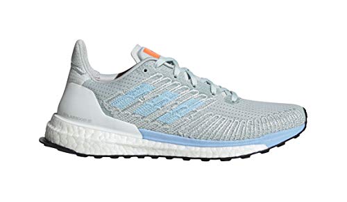 Adidas Women's Solar Boost St 19 W Running Shoes, Blue Tint/Glow Blue/Solar Orange