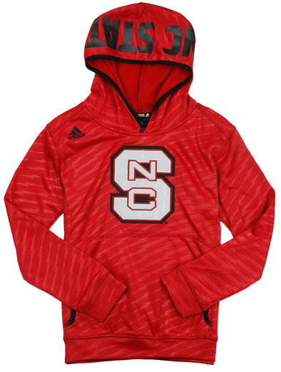 Adidas NCAA Youth North Carolina State Wolfpack Shockwave Climalite Pullover Hoodie