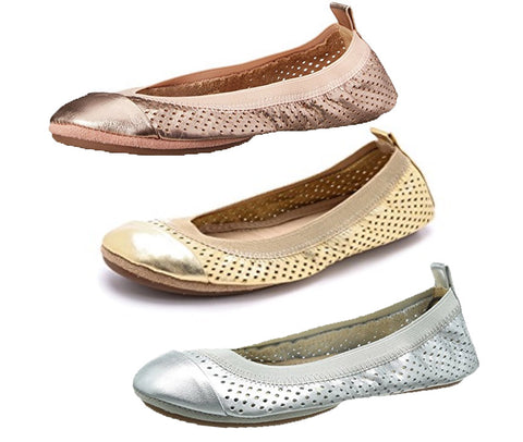 Yosi Samra Women's Samantha Ballet Flat, 3 Color Options