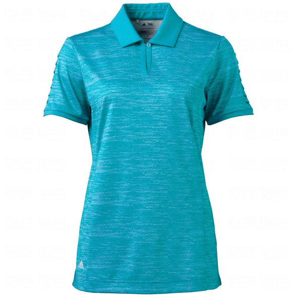 Adidas Women's Puremotion Pleated Sleeve Polo Shirt - Teal Or Magenta