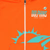Outerstuff NFL Men's Miami Dolphins Drill Performance Full Zip Hoodie