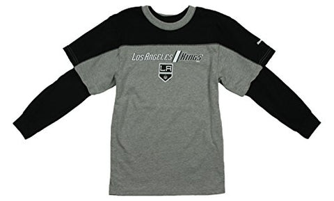 Reebok NHL Youth Boy's Los Angeles Kings 2-Piece Tee T-Shirt Combo Pack