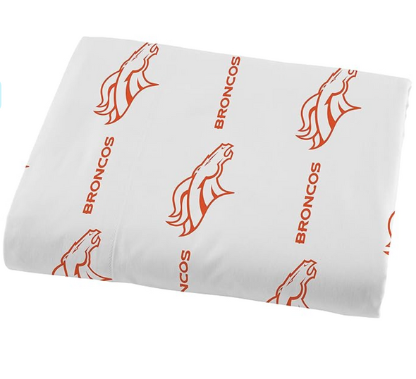 Northwest NFL Denver Broncos Rotary Bed In Bag Set, FULL