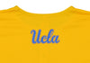 Adidas UCLA Bruins NCAA Men's Long Sleeve On Court Shooter Shirt, Yellow