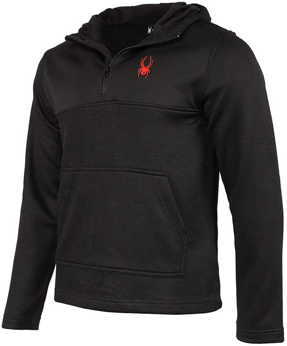 Spyder Men's Ray 1/4 Zip Pullover Hoodie, Color Options