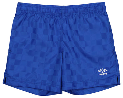 Umbro Girls' Youth (4-14) Nylon Checkerboard Soccer Shorts, Color Options