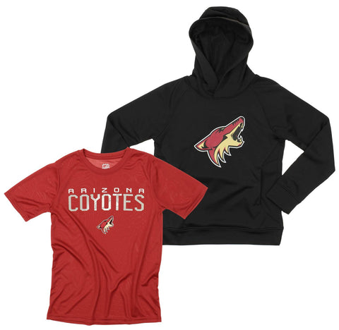 OuterStuff NHL Youth Arizona Coyotes Team Performance Hoodie Combo Set