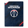 Northwest NBA Washington Wizards Silk Touch Sherpa Throw Blanket, 60"X80"