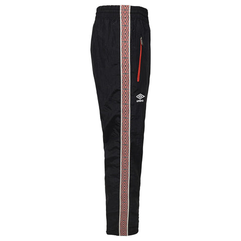 Umbro Youth Boys Diamond Jogger Pants, Black/White/Red