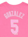 MLB Youth Girls Colorado Rockies Carlos Gonzalez #5 Player Tee