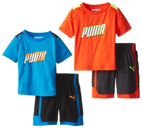 Puma Infants / Toddlers / Kids Formstripe Perf Jersey Shirt & Shorts Set, 2 Colors
