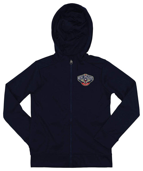 Outerstuff NBA Youth/Kids New Orleans Pelicans Performance Full Zip Hoodie