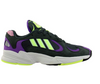 Adidas Men's Yung-1 Casual Sneakers, Legend Ivy/Hi-Res Yellow/Active Purple