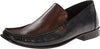 Kenneth Cole New York MILAN Men's Loafers Slip On Shoes, Black / Brown