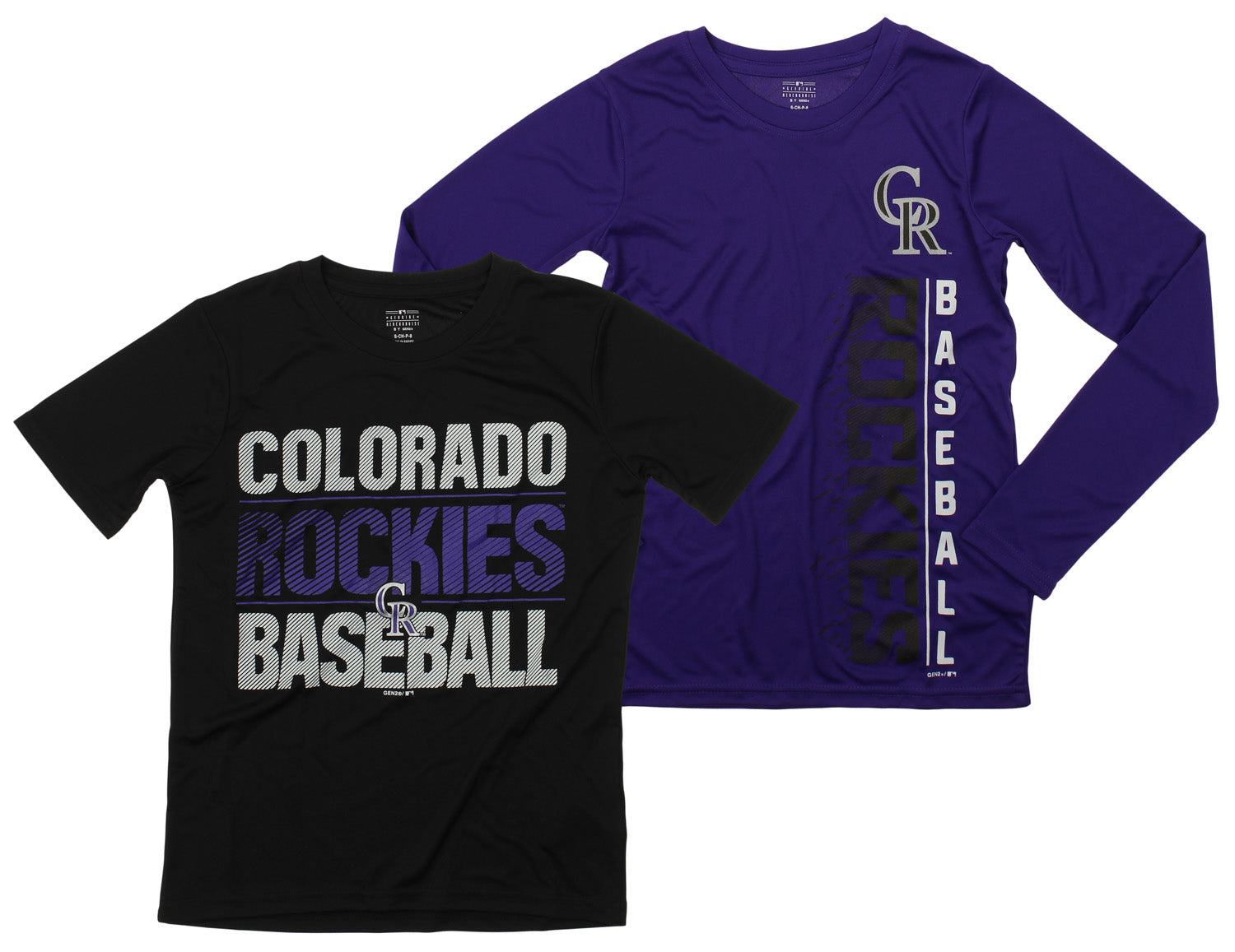 Outerstuff MLB Youth Colorado Rockies Fan Two Piece Performance T
