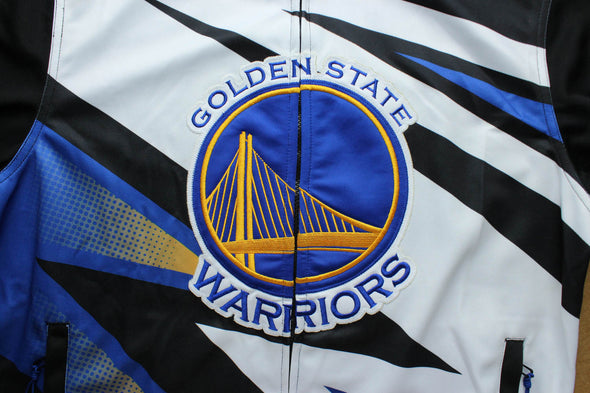 Zipway NBA Men's Golden State Warriors Moto Full Zip Jacket