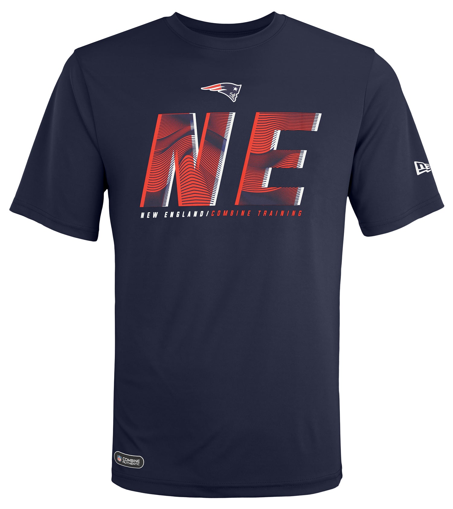 NFL Team Apparel Boys' New England Patriots Abbreviated Grey T-Shirt