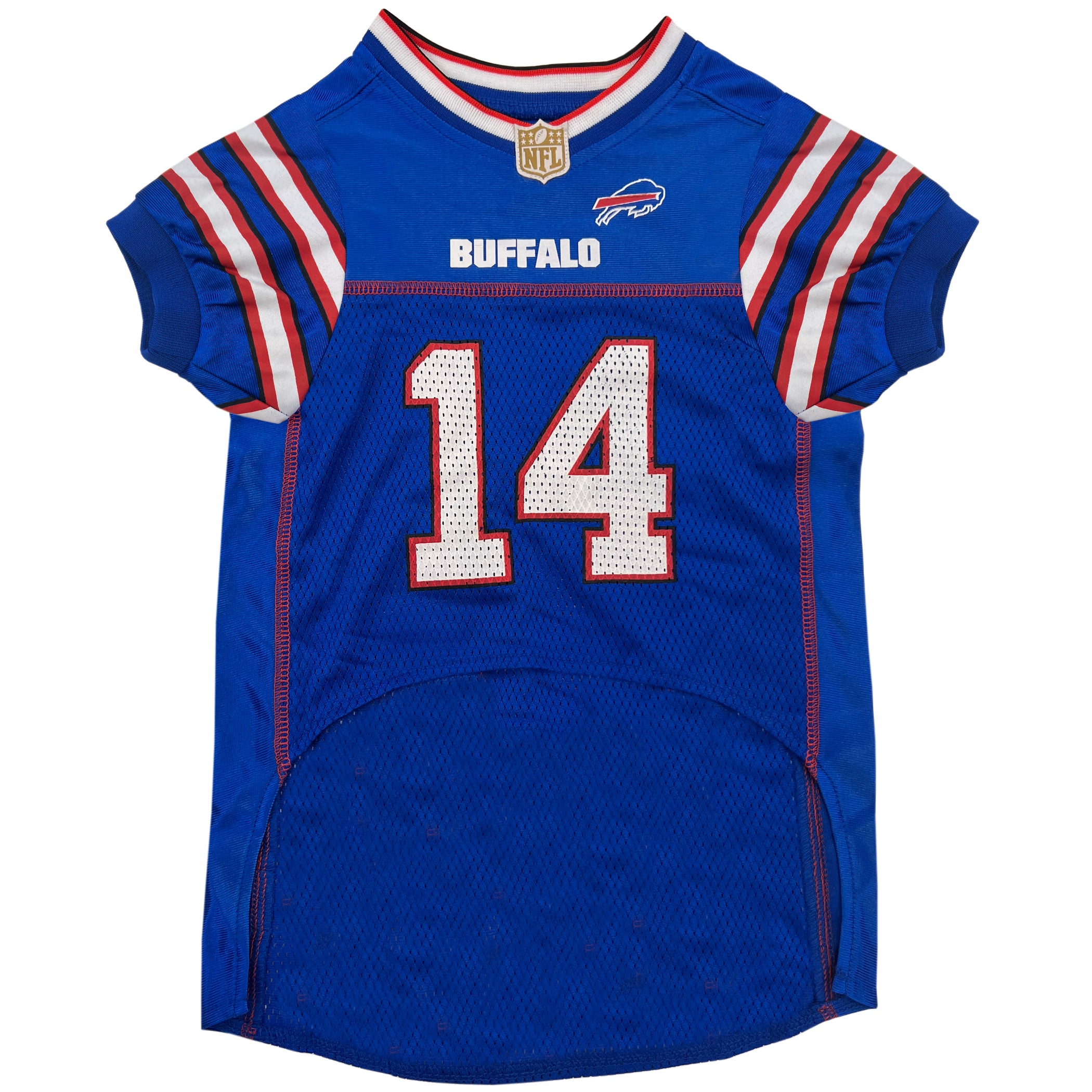 : Pets First NFL BUFFALO BILLS MESH JERSEY for DOGS