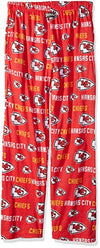 Zubaz NFL Women's Kansas City Chiefs Comfy Lounge Pants, Red
