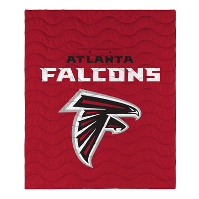 FOCO NFL Atlanta Falcons Exclusive Outdoor Wearable Big Logo Blanket, 50" x 60"
